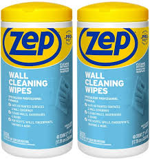 zep wall cleaning wipes 40 count pack