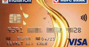 hdfc indianoil credit card detailed