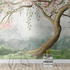 Wall Mural Painted Tree Muraldecal Com