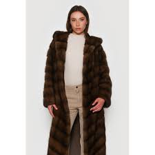 Brown Mink Coats Luxury Fur
