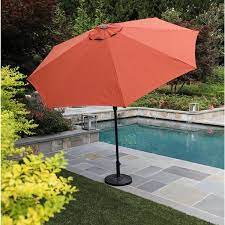 Aluminum Market Tilt Patio Umbrella