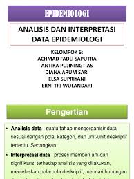 Analisis dan interpretasi data author: Analisis Dan Interpretasi Data Epidemiologi Pptx