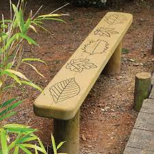 Engraved Bench Playground Seating