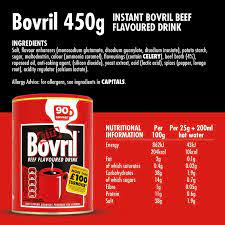 bovril beef flavoured drink 450g ebay