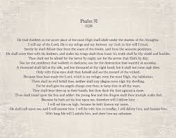 Psalm 91 | Psalm 91, Psalms, Prays the lord