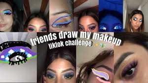 friends draw my makeup looks you