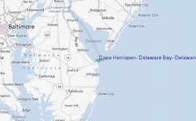 Cape Henlopen Is The Southern Cape Of The Delaware Bay Along