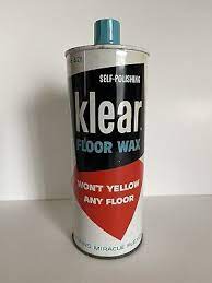 vine johnson wax klear floor finish