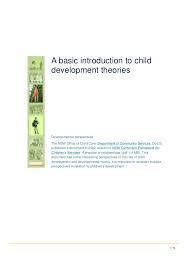 A Basic Introduction To Child Development Theories