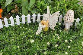 Fairy Garden Fence Mini White Picket