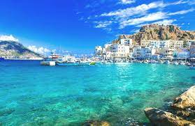 warmest greek islands