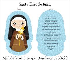 Looking for something to do in santa clara? Recorte Em Tecido Naninha P Santa Clara De Assis No Elo7 Recortes Personalizados Ee44eb