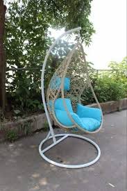 Iron Modern Garden Swing Chair 1 Seater