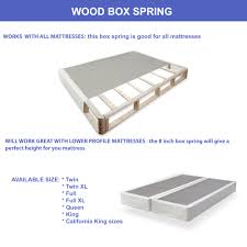 box spring foundation for mattress
