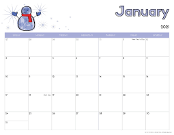 Welcome to the free printable calendar site. 2021 Printable Calendars For Kids Imom