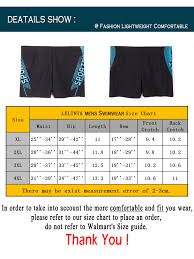 Lelinta Mens Swim Trunks Hawaii Swimming Board Shorts Trunks Swimwear Casual Beach Underpants Blue Red Up To Size 4xl