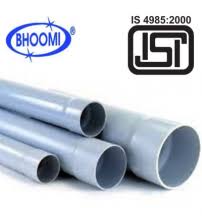 bhoomi isi pvc pipe 4 inch 6 kgf cm2