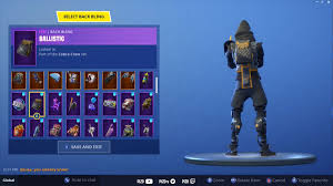 A back bling that is gained via purchasing an outfit can be worn independently of that outfit. Pizo Ar Twitter Best Back Bling On Cloakedstar Fortnite My Opinion