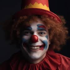 premium photo clown psychopath clown