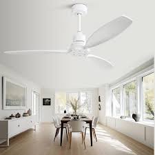 white ceiling fan with remote control