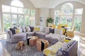 grey and yellow living room ideas
