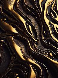 Gold And Black Wallpaper