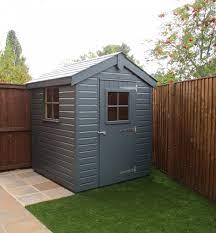 6 X 6ft Painted Garden Shed Ref 22981
