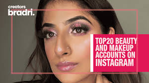 top 20 makeup and beauty accounts on