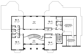 House Plan 80453 European Style With