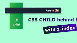 css child behind pa with z index