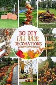 30 diy fall yard decor ideas prudent