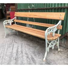 1 Bench Victorian Cast Iron And