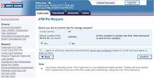 From a quick look, it appears that the points to stmt. How To Change Hdfc Credit Card Atm Pin Online