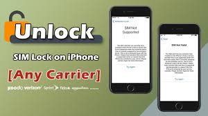 unlock the sim card locked iphone