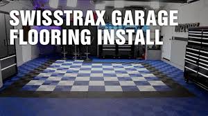 swisstrax garage flooring install you