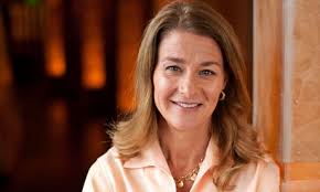 &#39;The great thing here at the foundation is that Bill and I are peers, we do things together,&#39; says Melinda Gates. Photograph: Stuart Isett/Polaris - Melinda-Gates-006