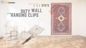 Wall Clips For Rug Hanging Animal Hide