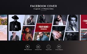 psd banner template for facebook covers