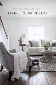 modern farmhouse living room reveal