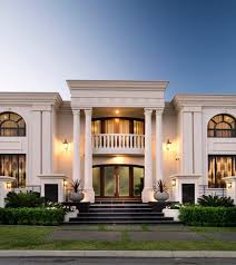 Beautiful landscape design of the luxury villa that includes a. Villa Exterior Design Trendecors