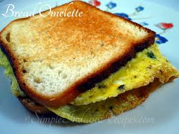 bread omelette simple indian recipes