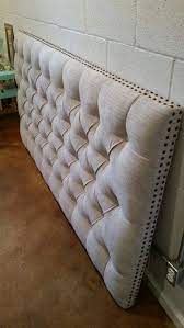 king sized headboard tufted upholstered