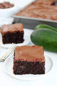 Easy Chocolate Zucchini Cake Recipe gambar png