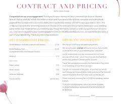 bridal contracts face by meagan