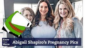 The Internet Loves Pregnant Abigail Shapiro's Bazingas - YouTube