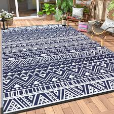 deorab outdoor rugs 5 x8 waterproof