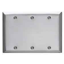 Blank Wall Plate Stainless Steel