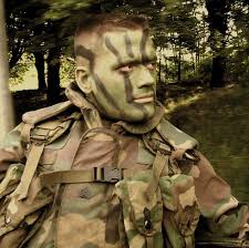 Image result for soldier face paint