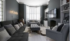 what color furniture goes with gray
