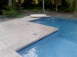 polished concrete pool deck google
